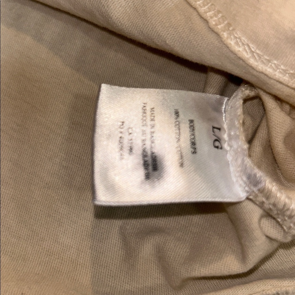 Snoopy Tennis Crop Top Baby Tee Cream Beige Shirt Peanuts 100% cotton - Picture 4 of 4